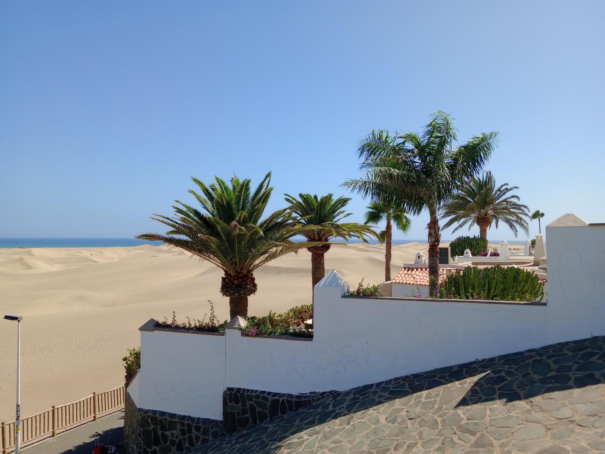 La Girafe De Las Dunas Solymar Daire San Bartolomé Dış mekan fotoğraf